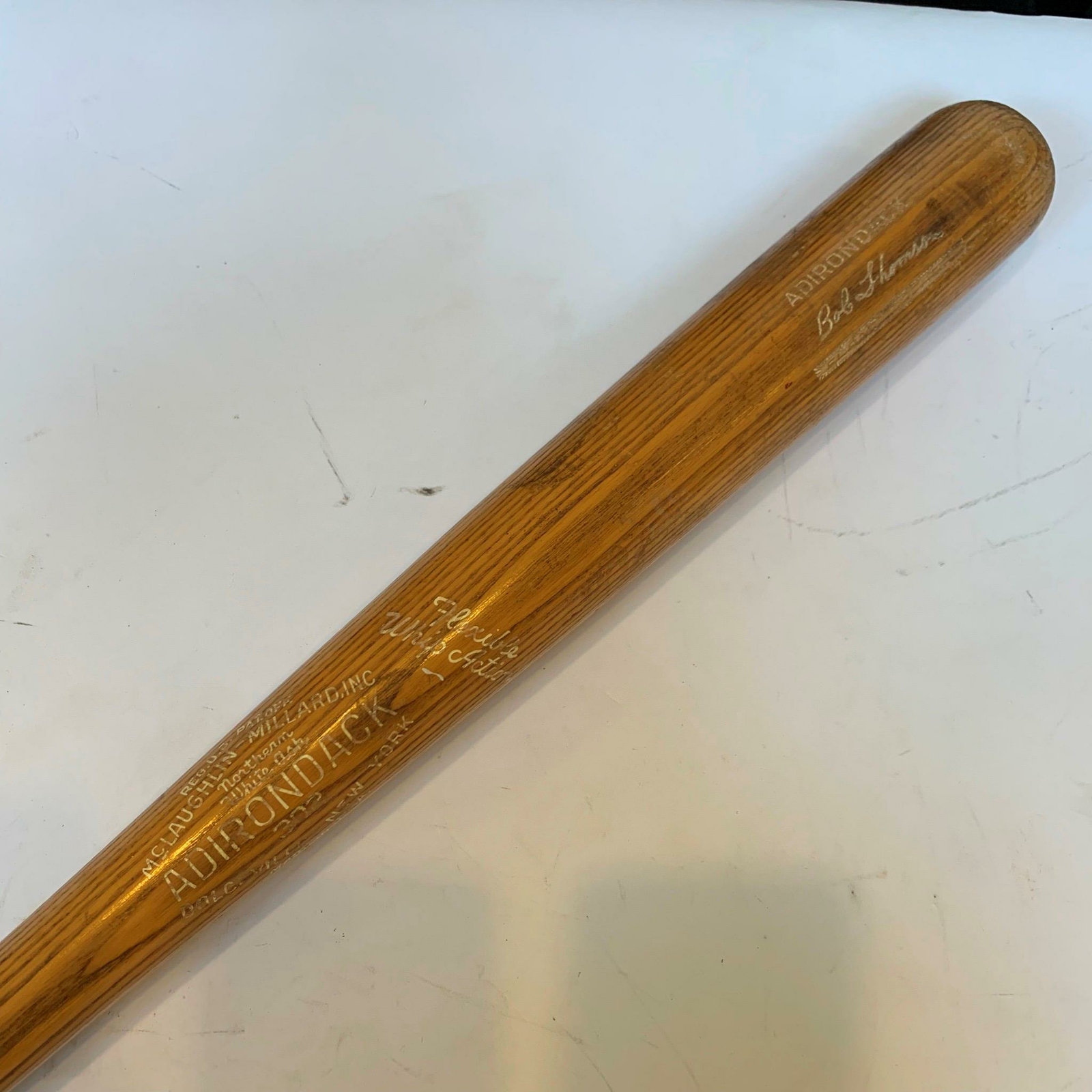 1955-1957 BOBBY THOMSON LOUISVILLE SLUGGER PROFESSIONAL MODEL BAT PSA DNA COLLECTIBLE MEMORABILIA