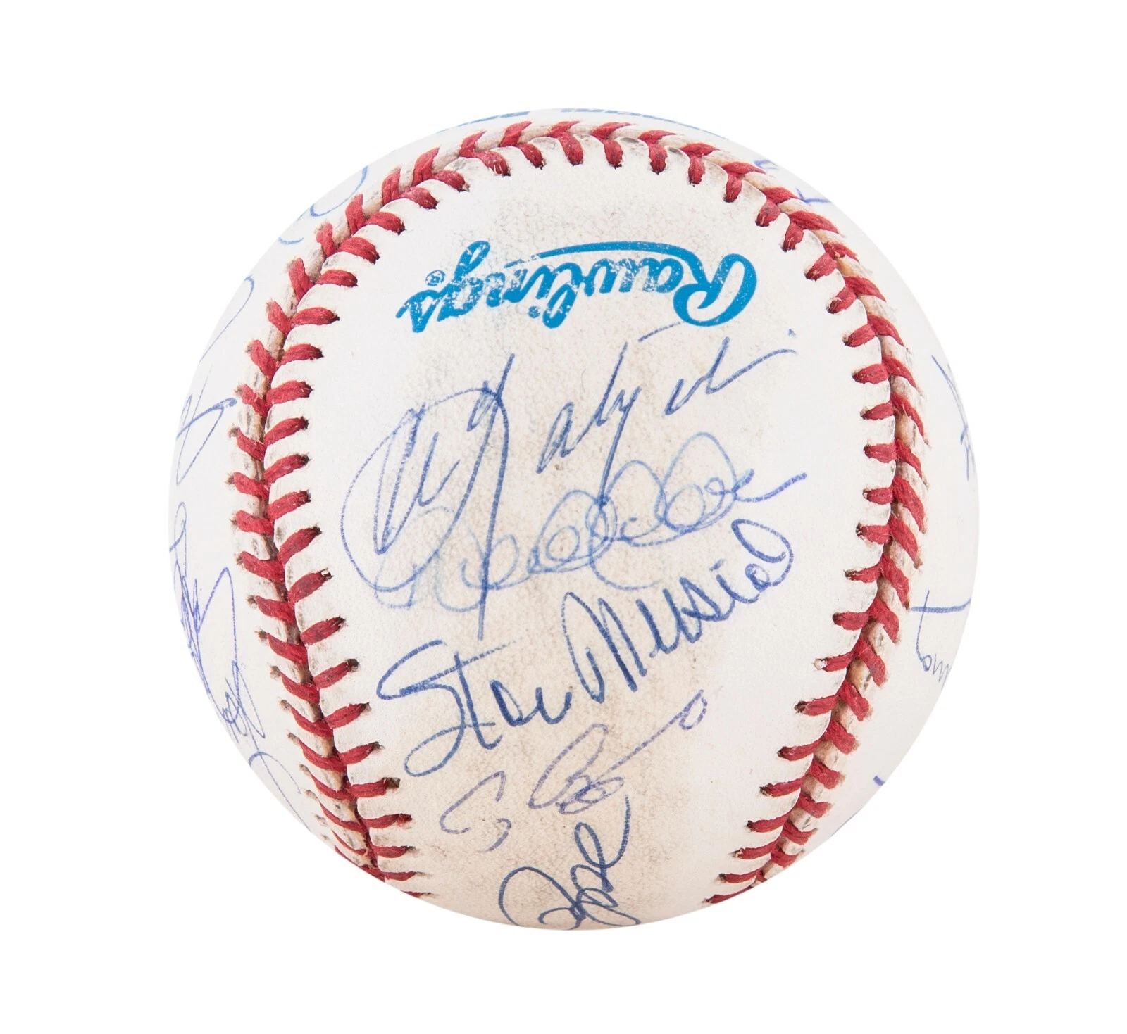 The Finest 3,000 Hit Club Signed Baseball 22 Sigs Derek Jeter Willie Mays PSA