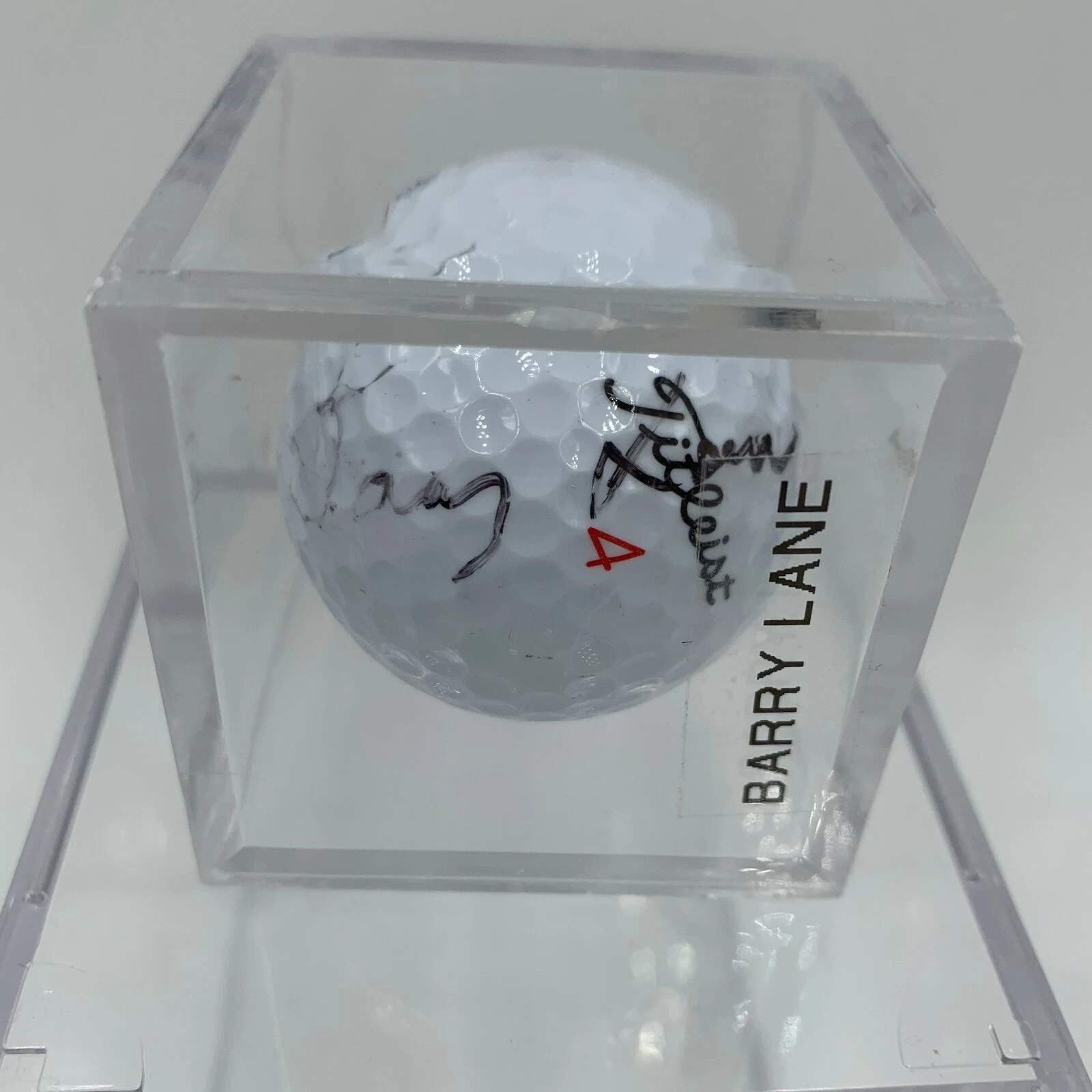Barry Lane  Signed Autographed Golf Ball PGA With JSA COA
