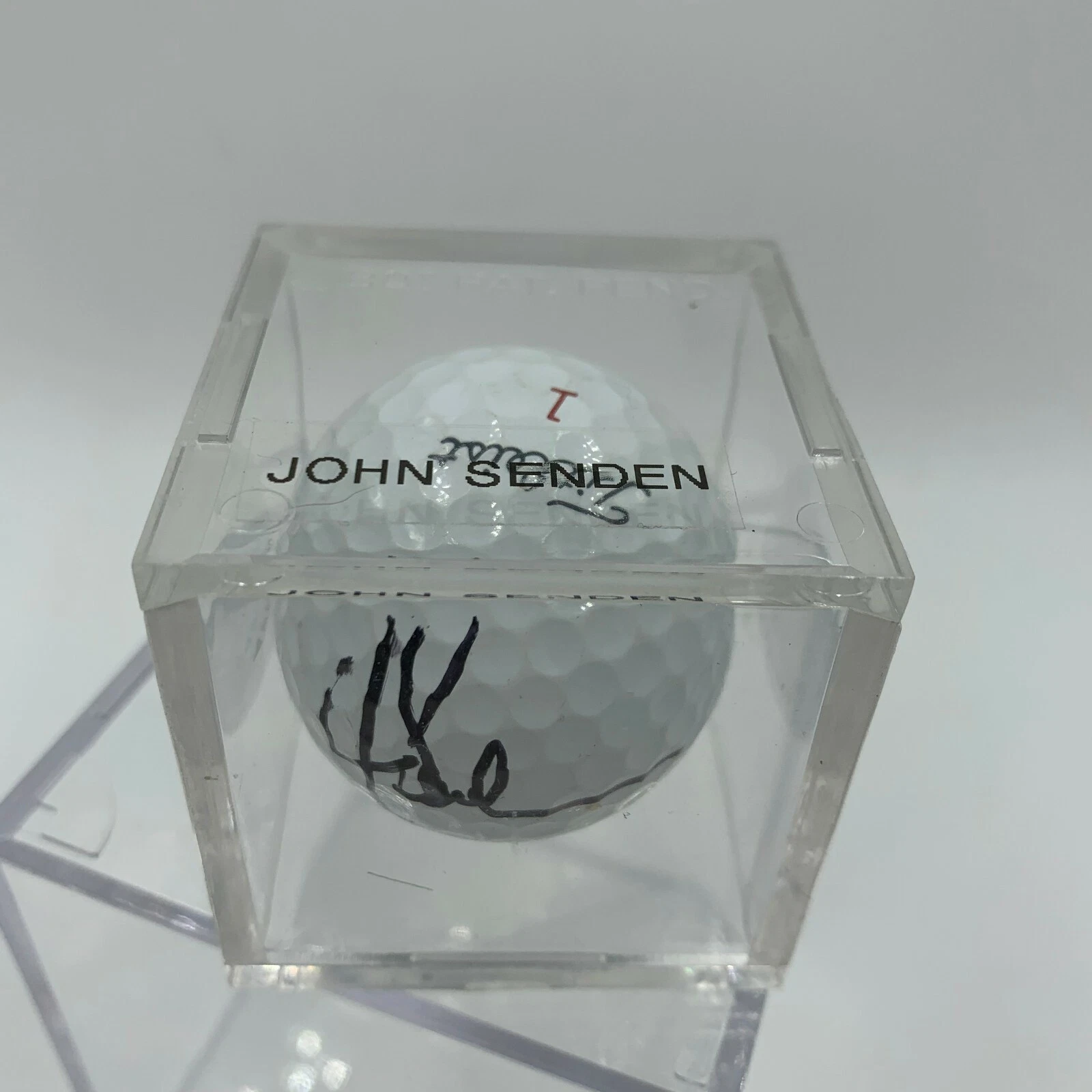 John Senden Signed Autographed Golf Ball PGA With JSA COA