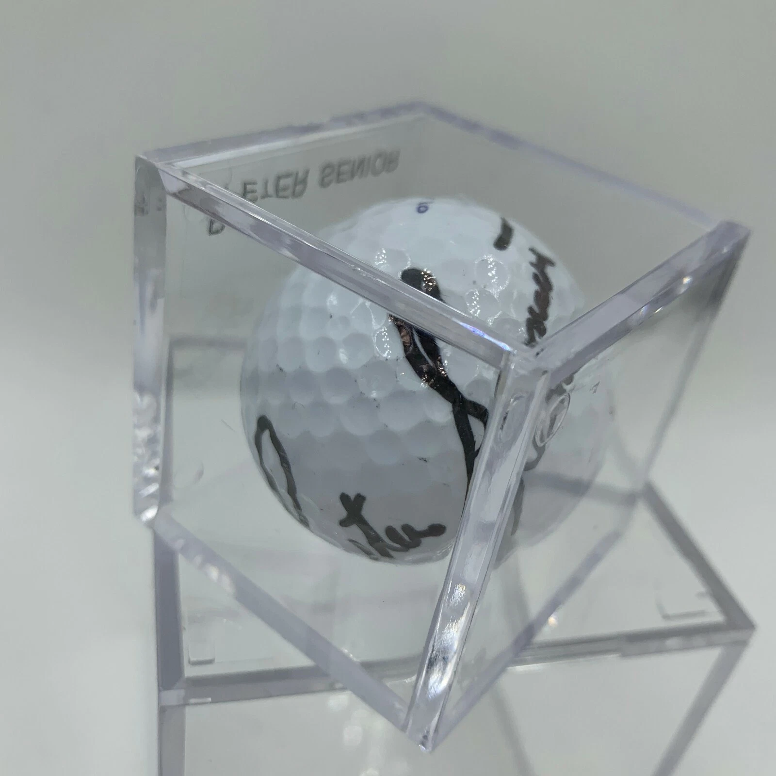 Peter Senior Signed Autographed Golf Ball PGA With JSA COA