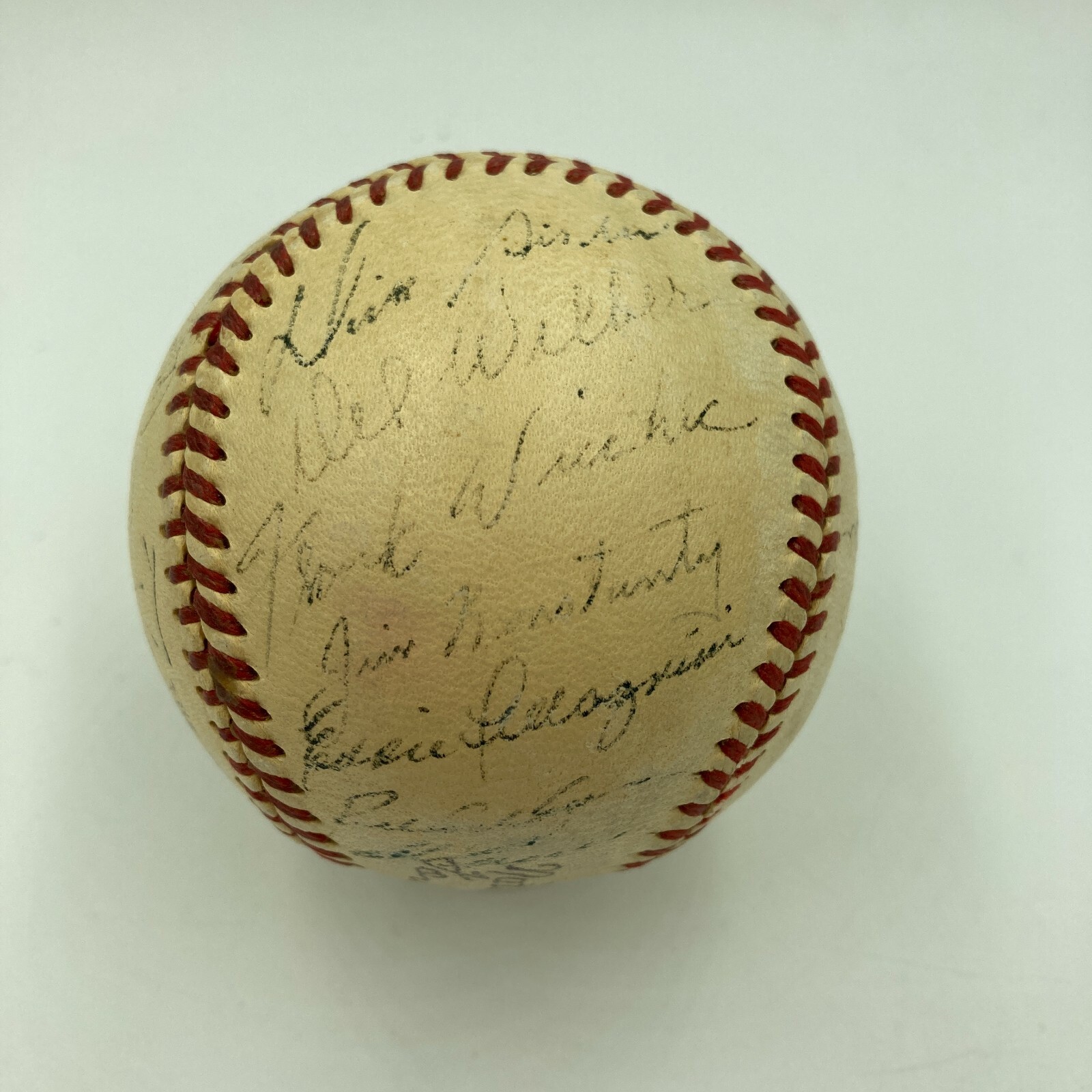 1951 PHILADELPHIA PHILLIES “WHIZ KIDS” TEAM SIGNED NL BASEBALL PSA DNA COA COLLECTIBLE MEMORABILIA
