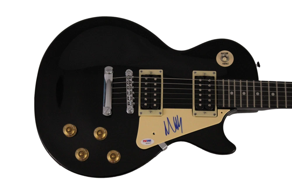 MARCUS MUMFORD SIGNED AUTOGRAPH GIBSON EPIPHONE LES PAUL GUITAR AND SONS - PSA