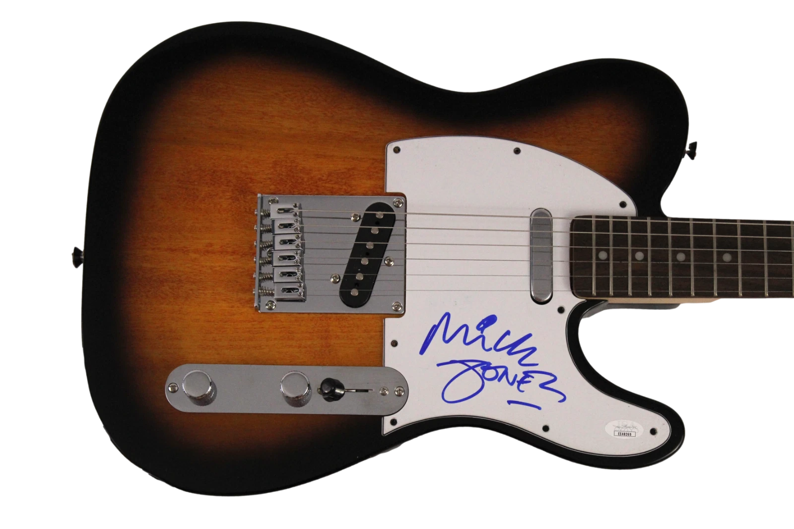 MICK JONES SIGNED AUTOGRAPH FENDER TELECASTER ELECTRIC GUITAR - THE CLASH W/ JSA