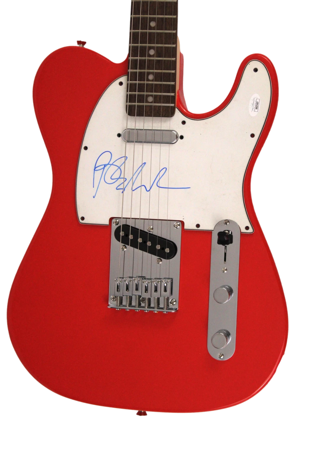 BARRY MANILOW SIGNED AUTOGRAPH FENDER TELECASTER GUITAR - EVEN NOW ONE VOICE JSA