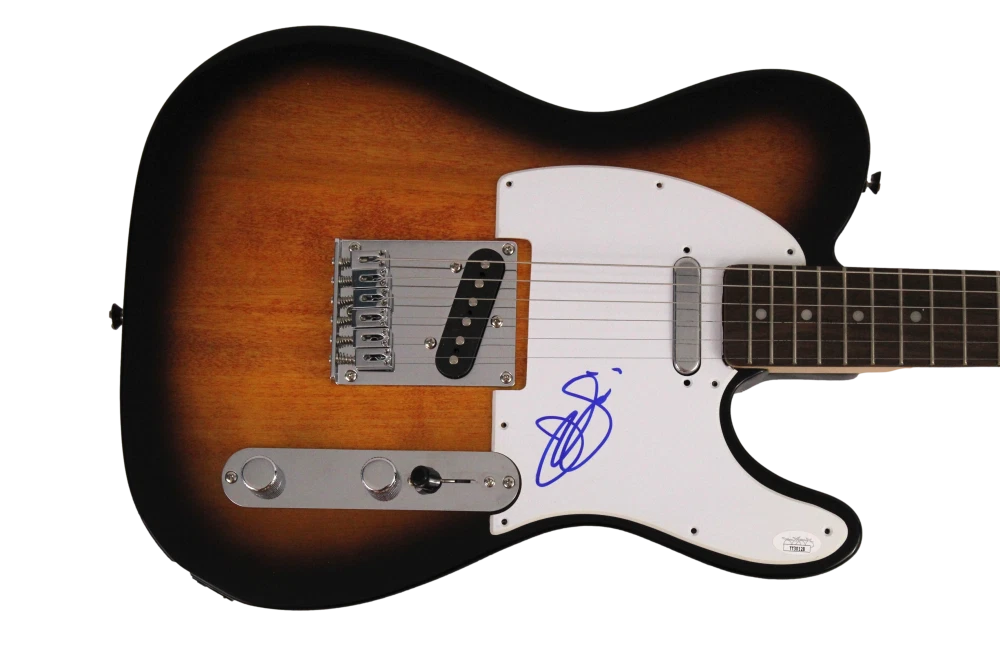 JOE SATRIANI SIGNED AUTOGRAPH FENDER TELECASTER ELECTRIC GUITAR CHICKENFOOT JSA