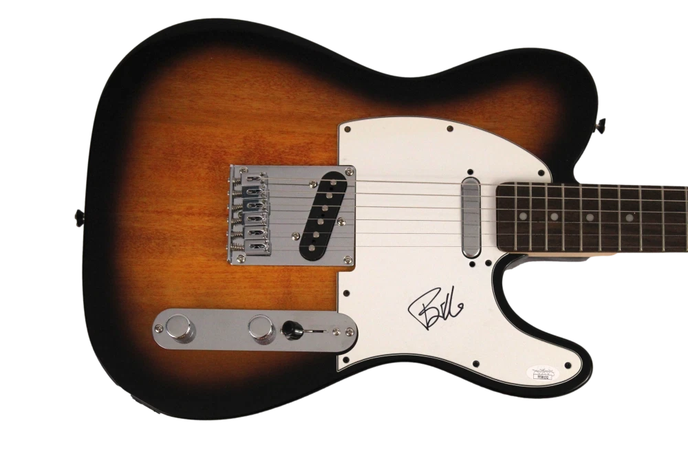 BILLIE JOE ARMSTRONG SIGNED AUTOGRAPH FENDER TELECASTER GUITAR - GREENDAY W/ JSA