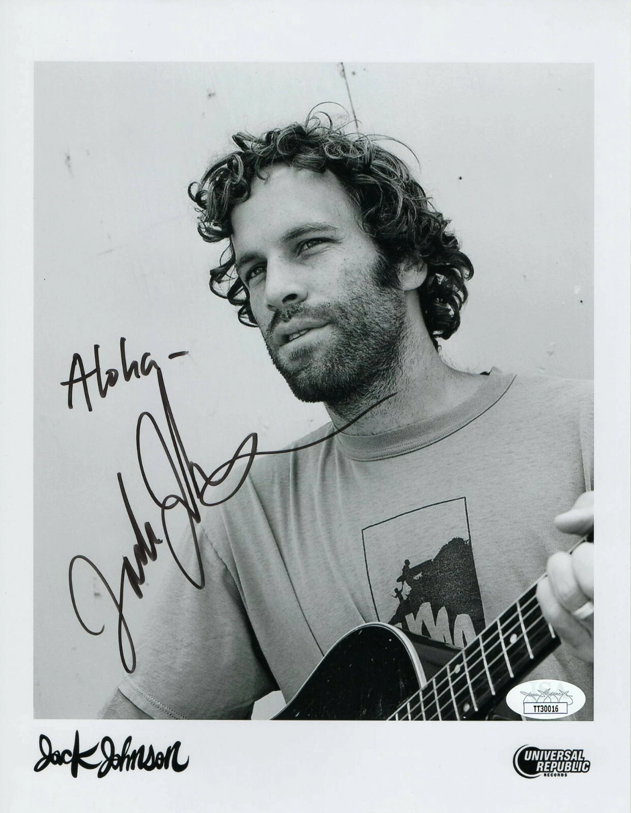 JACK JOHNSON SIGNED AUTOGRAPH 8X10 PHOTO - IN BETWEEN DREAMS, ON AND ON W/ JSA
