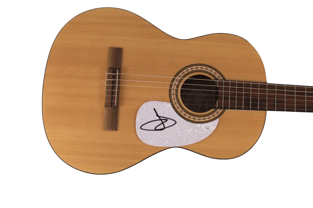 JAKE OWEN SIGNED AUTOGRAPH FULL SIZE FENDER ACOUSTIC GUITAR - EASY DOES IT JSA