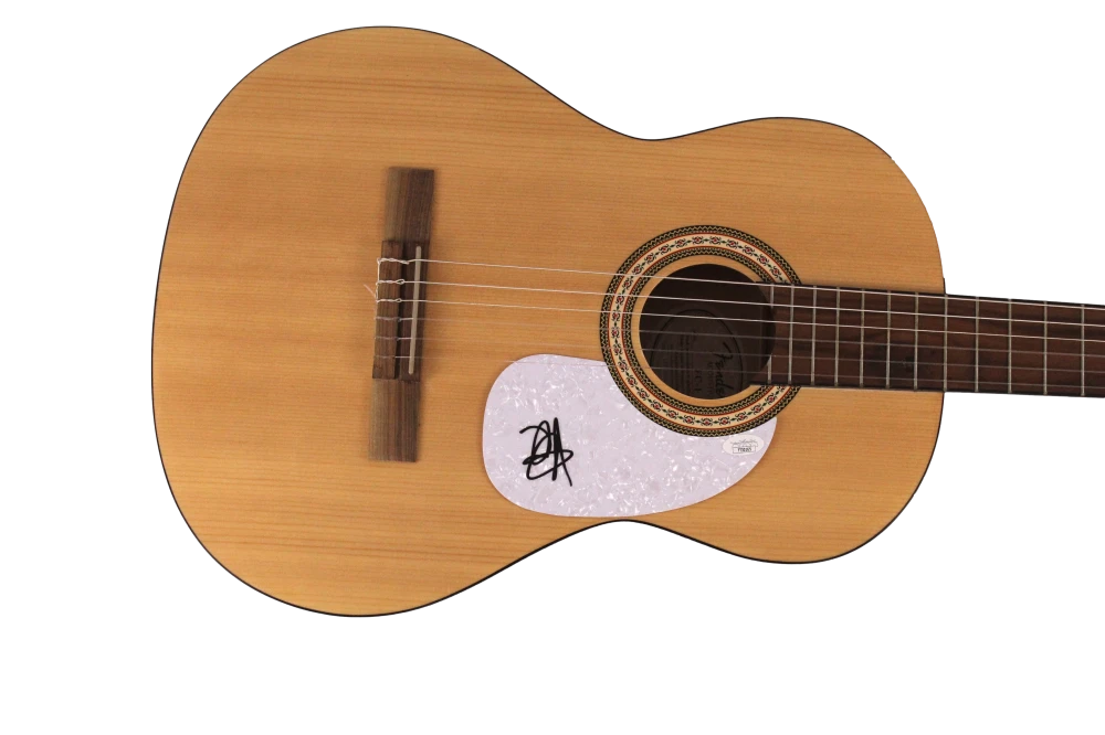 HILLARY SCOTT SIGNED AUTOGRAPH FULL SIZE FENDER ACOUSTIC GUITAR - LADY A W/ JSA