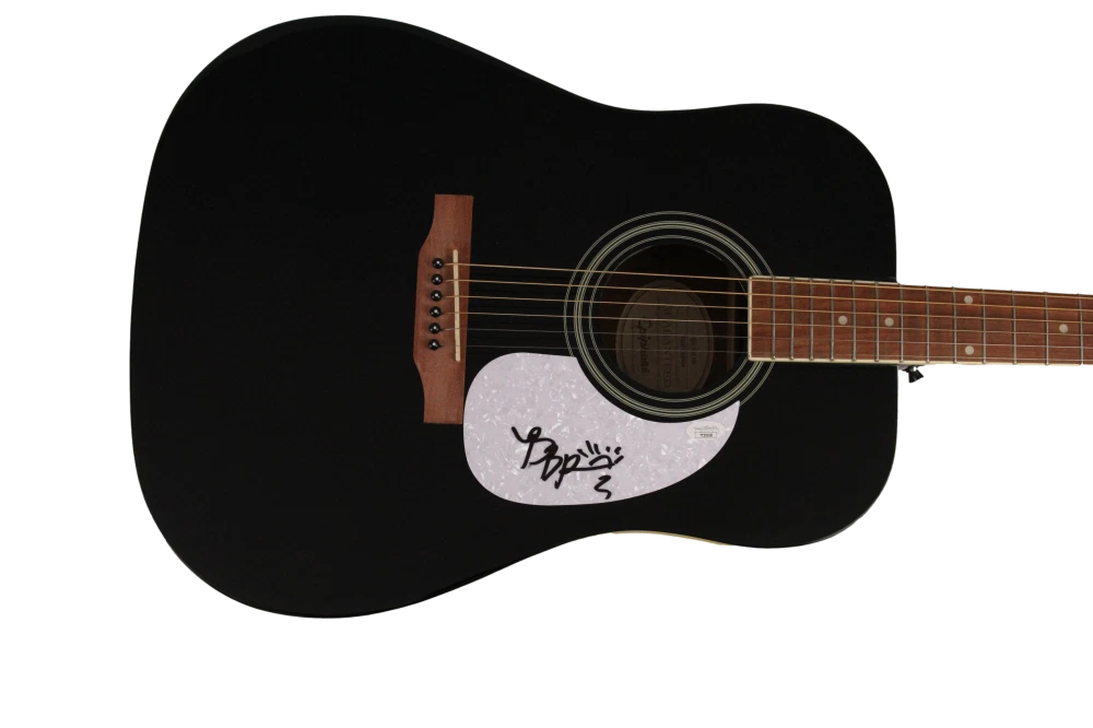 BLANCO BROWN SIGNED AUTOGRAPH GIBSON EPIPHONE ACOUSTIC GUITAR THE GIT UP W/ JSA