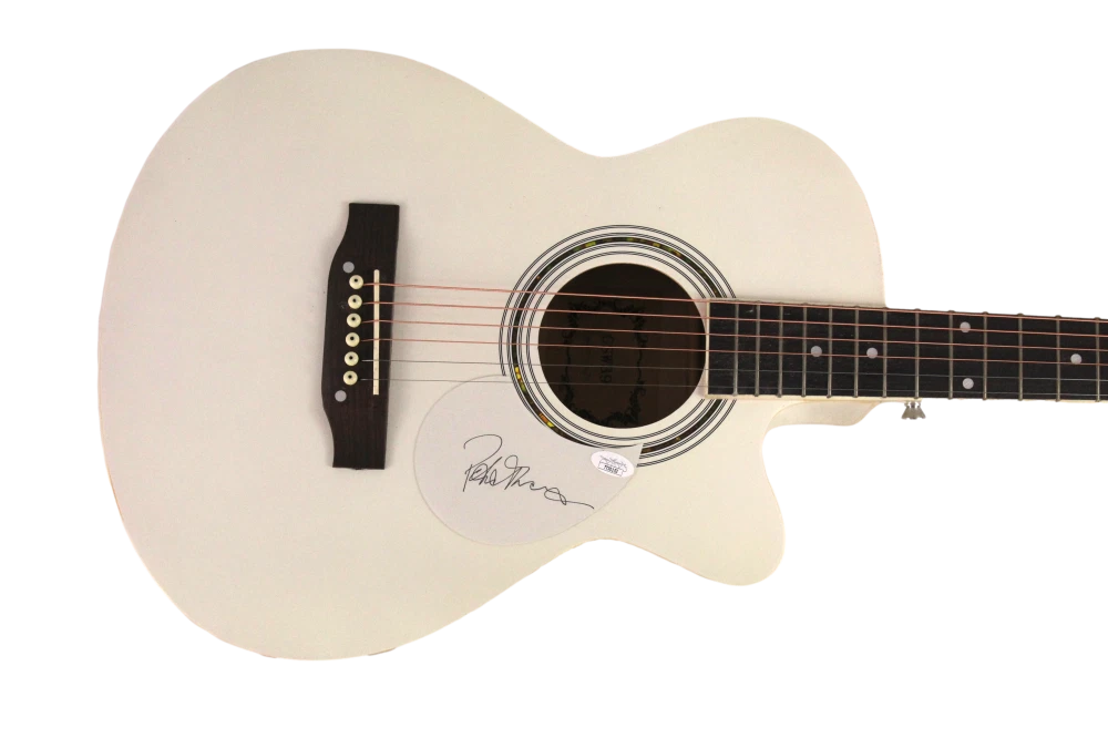 PETER FRAMPTON SIGNED AUTOGRAPH FULL SIZE ACOUSTIC GUITAR - COMES ALIVE RARE JSA
