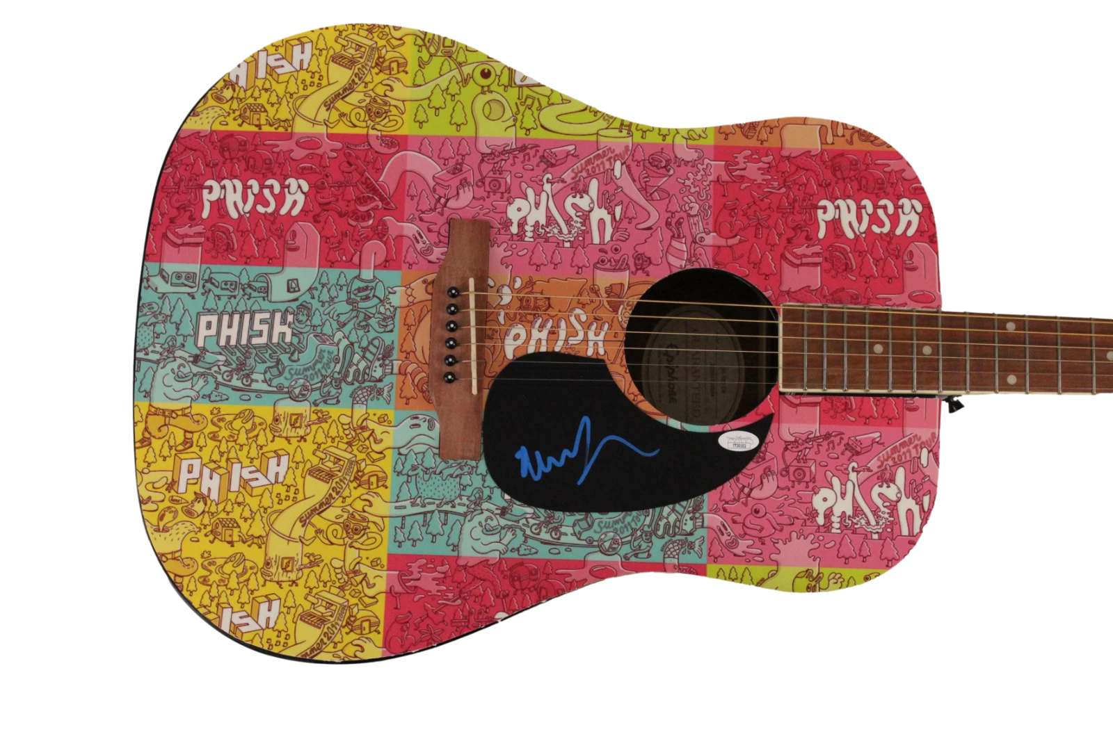 MIKE GORDON SIGNED AUTOGRAPH CUSTOM 1/1 GIBSON EPIPHONE GUITAR - PHISH HOIST JSA
