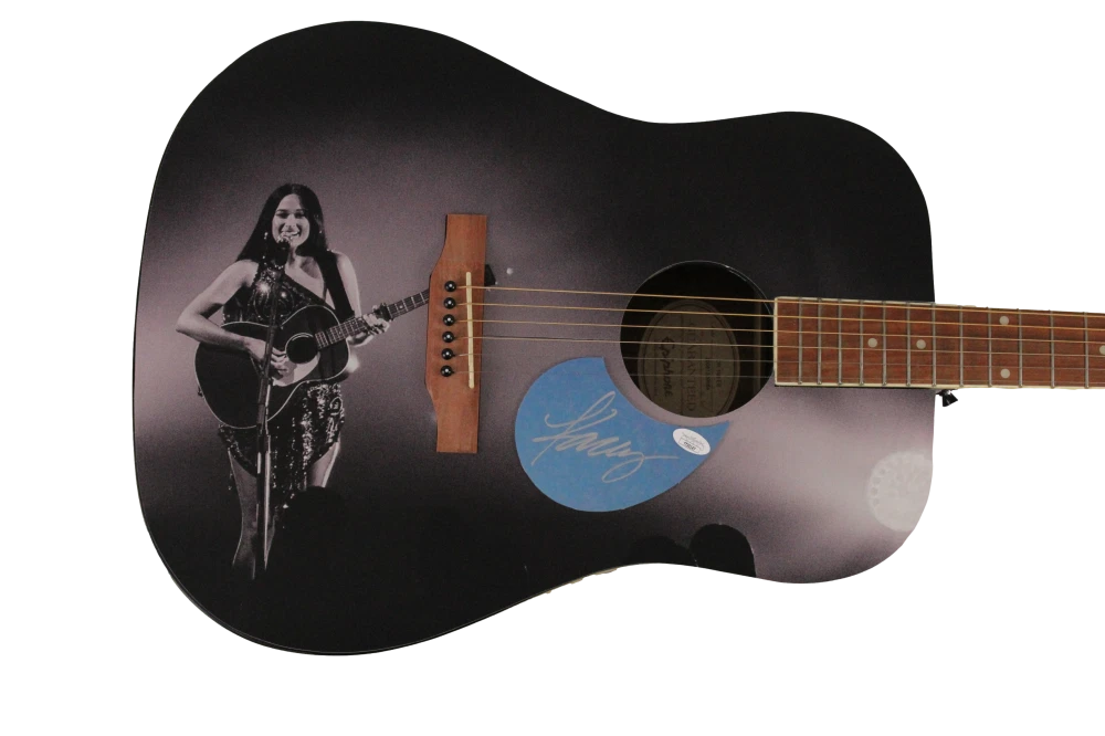 KACEY MUSGRAVES SIGNED AUTOGRAPH CUSTOM GIBSON EPIPHONE GUITAR COUNTRY BABE JSA