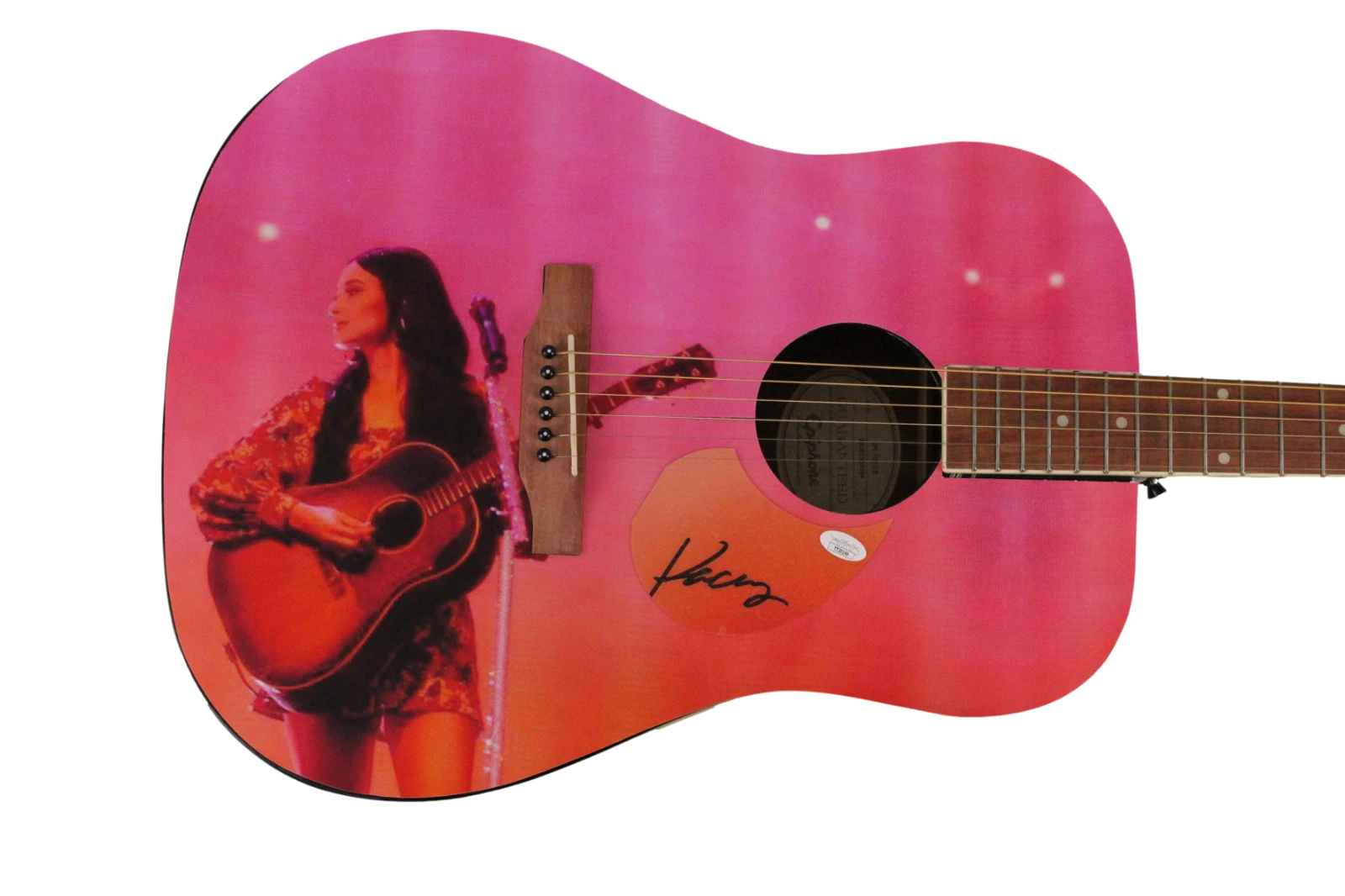 KACEY MUSGRAVES SIGNED AUTOGRAPH CUSTOM 1/1 GIBSON EPIPHONE GUITAR - RARE W/ JSA