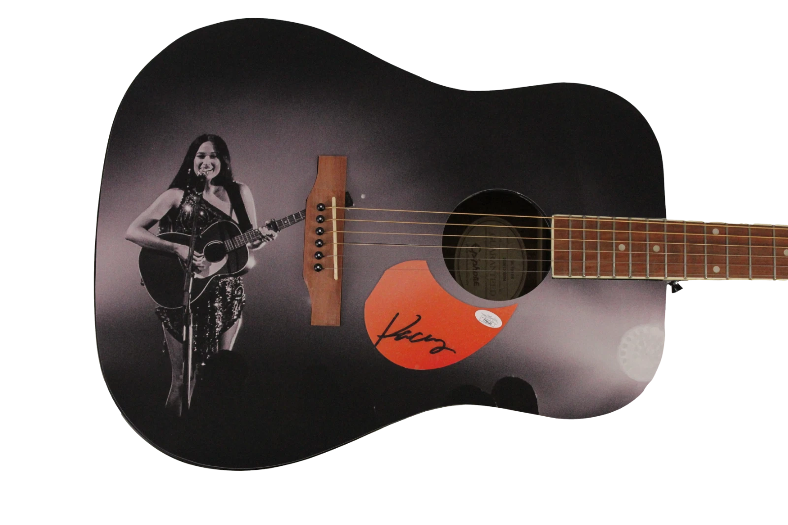 KACEY MUSGRAVES SIGNED AUTOGRAPH CUSTOM 1/1 FS GIBSON EPIPHONE GUITAR W/ JSA