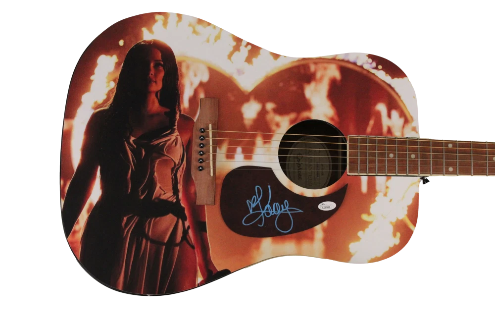KACEY MUSGRAVES SIGNED AUTOGRAPH CUSTOM GIBSON EPIPHONE GUITAR STAR-CROSSED  JSA