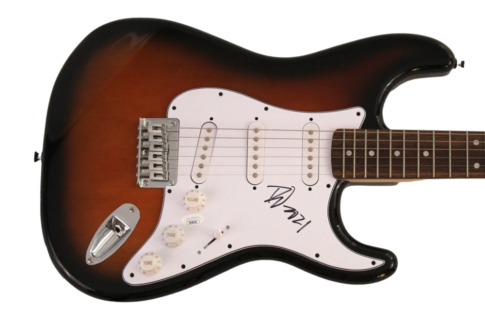 FRED DURST SIGNED AUTOGRAPH FULL SIZE FENDER ELECTRIC GUITAR - LIMP BIZKIT JSA