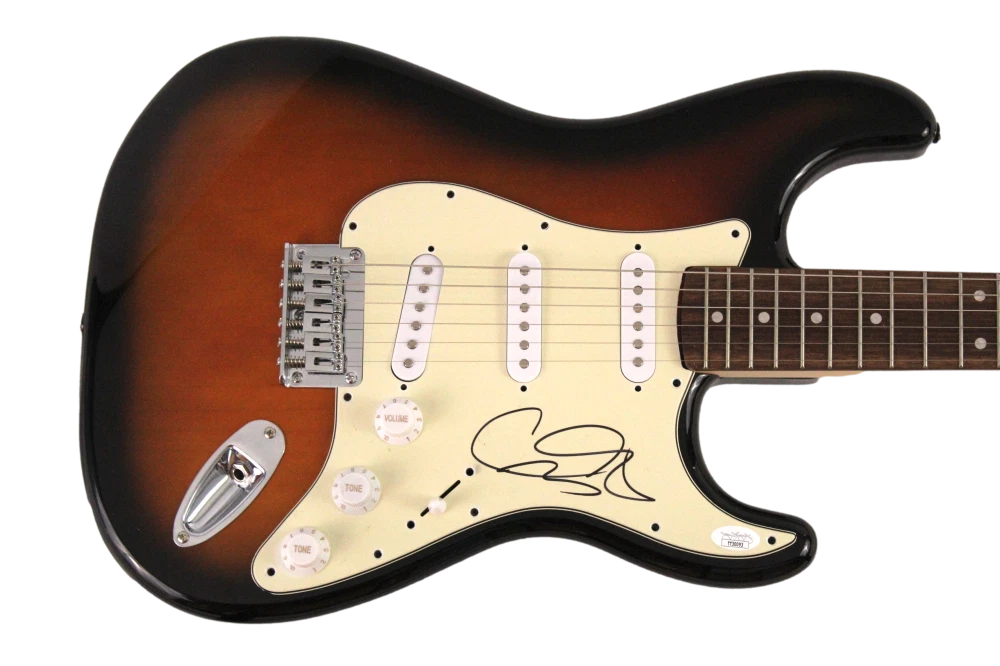 GARY CLARK JR SIGNED AUTOGRAPH FULL SIZE FENDER ELECTRIC GUITAR - THIS LAND JSA