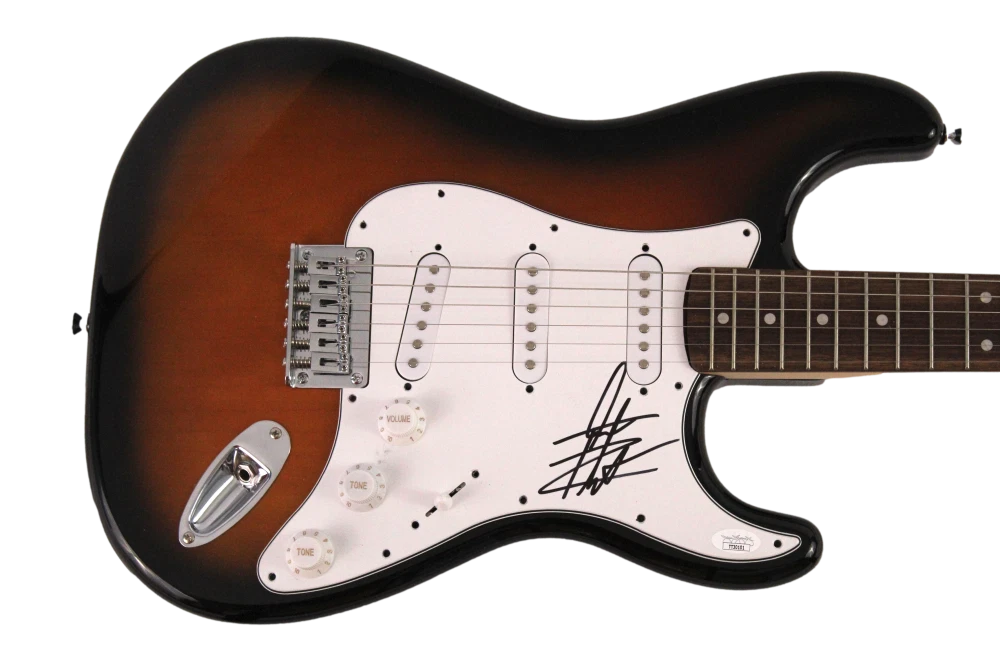 THOMAS RHETT SIGNED AUTOGRAPH FS FENDER ELECTRIC GUITAR W/ FULL SIGNATURE & JSA