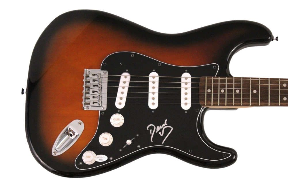 DEREK TRUCKS ALLMAN BROTHERS BAND SIGNED AUTOGRAPH FS FENDER ELECTRIC GUITAR JSA