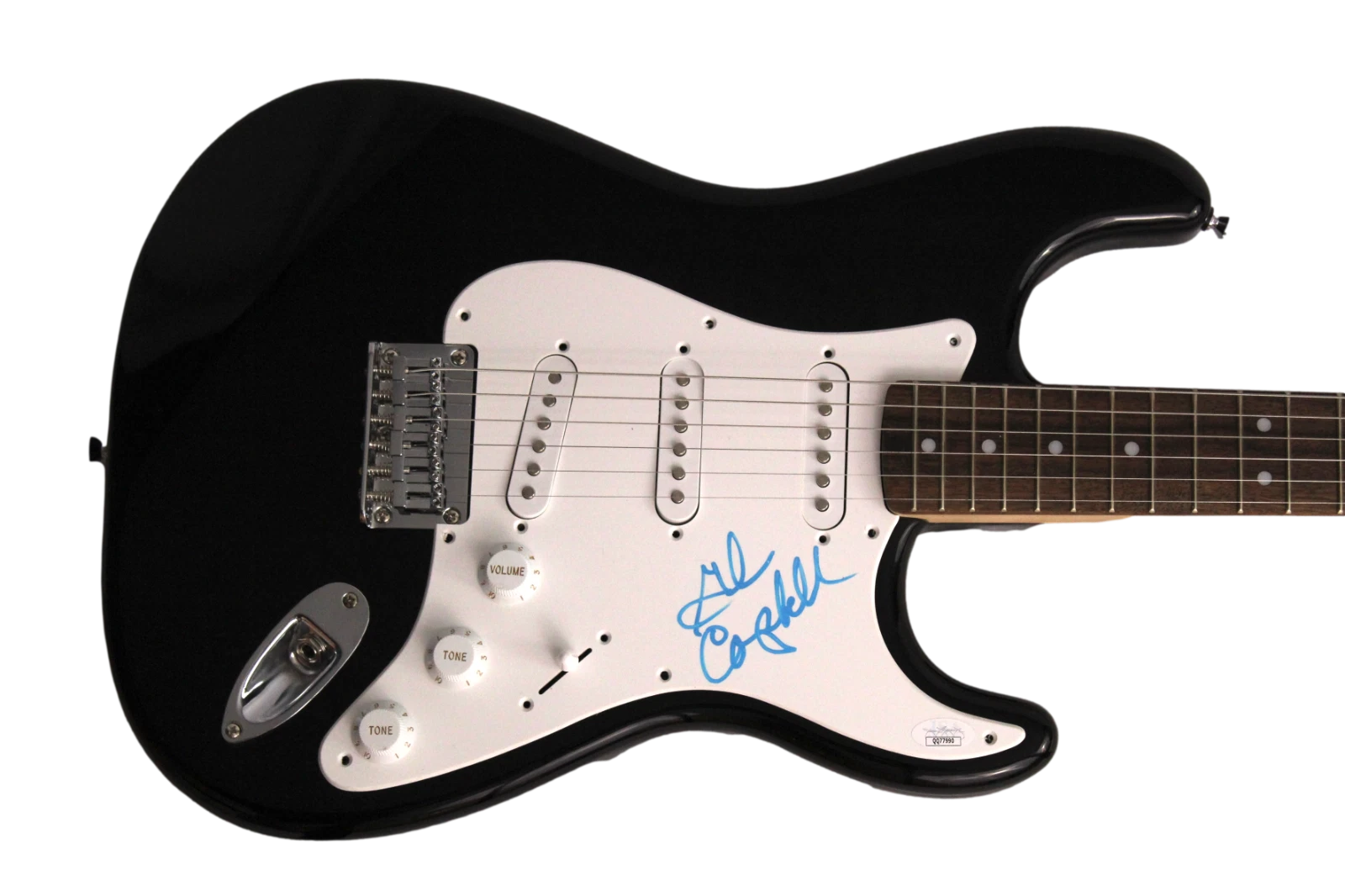 GLEN CAMPBELL SIGNED AUTOGRAPH FULL SIZE B FENDER ELECTRIC GUITAR VERY RARE JSA