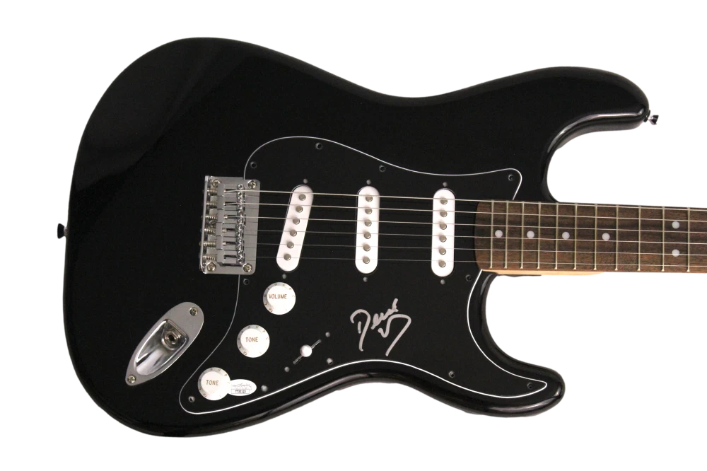 DEREK TRUCKS ALLMAN BROTHERS BAND SIGNED AUTOGRAPH B FENDER ELECTRIC GUITAR JSA