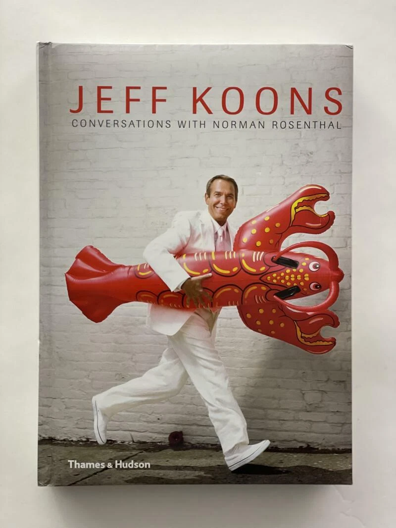 JEFF KOONS SIGNED AUTOGRAPH 