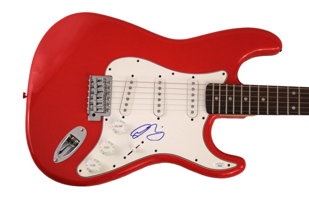 JOEL ZIMMERMAN DEADMAU5 SIGNED AUTOGRAPH FULL SIZE R FENDER ELECTRIC GUITAR JSA