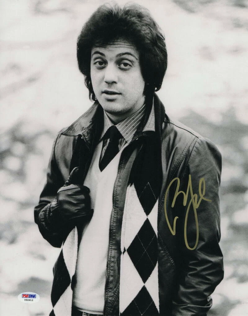 BILLY JOEL SIGNED AUTOGRAPH 11X14 PHOTO - THE STRANGER, STREETLIFE SERENADE PSA