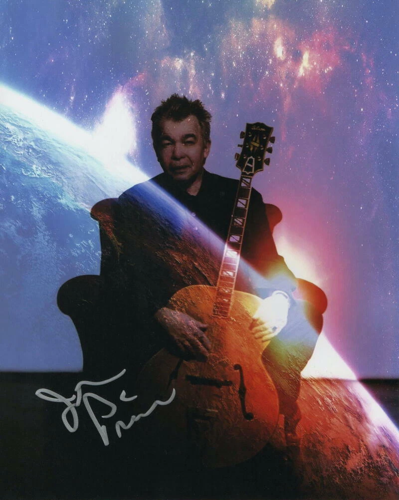 JOHN PRINE SIGNED AUTOGRAPH 8x10 PHOTO - COUNTRY, THE TREE OF FORGIVENESS W/ JSA