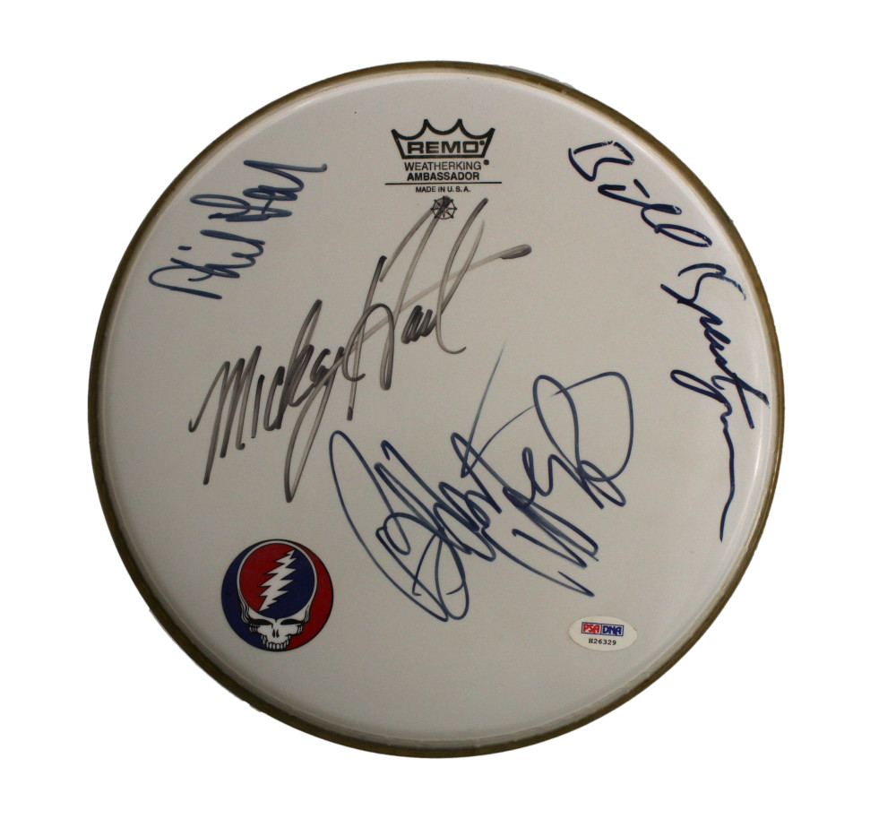 GRATEFUL DEAD BAND (X4) SIGNED AUTOGRAPH 10