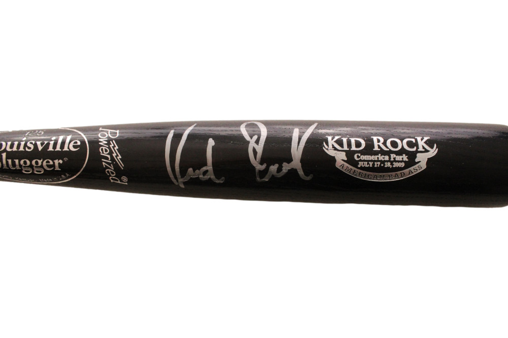 KID ROCK SIGNED AUTOGRAPH CUSTOM AMERICAN BAD ASS BASEBALL BAT - VERY RARE JSA