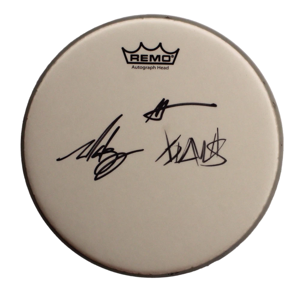 BLINK-182 FULL BAND SIGNED AUTOGRAPH 10