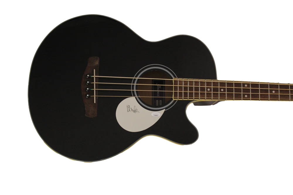 PHIL LESH SIGNED AUTOGRAPH IBANEZ ACOUSTIC BASS GUITAR - GRATEFUL DEAD W/ JSA