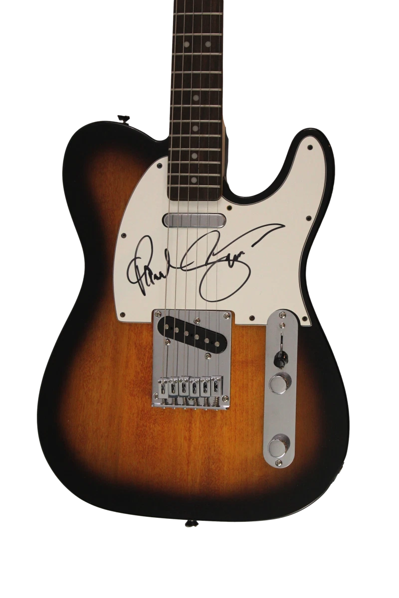 PAUL SIMON SIGNED AUTOGRAPH FENDER TELECASTER ELECTRIC GUITAR - & GARFUNKEL JSA