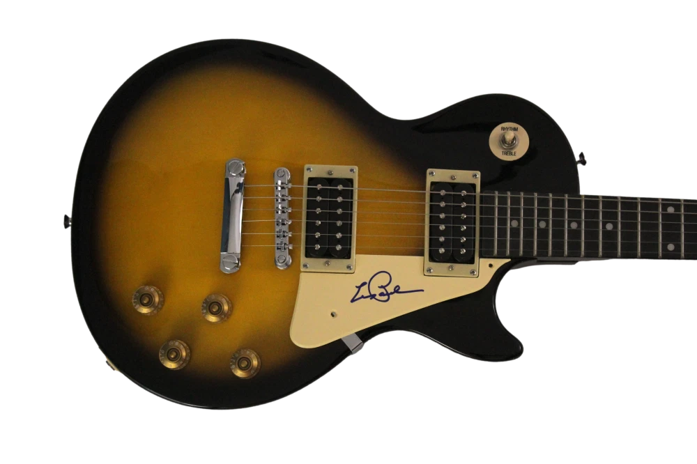 LES PAUL SIGNED AUTOGRAPH GIBSON EPIPHONE LES PAUL MODEL GUITAR RARE  W/ JSA COA