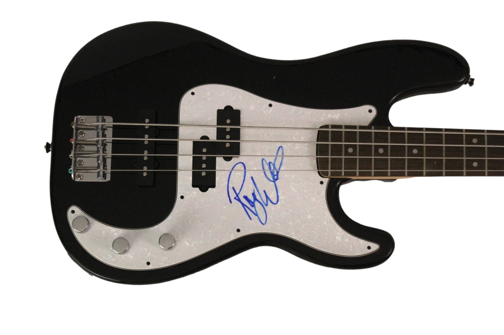 ROGER WATERS SIGNED AUTOGRAPH FENDER BASS GUITAR - PINK FLOYD THE WALL W/ JSA