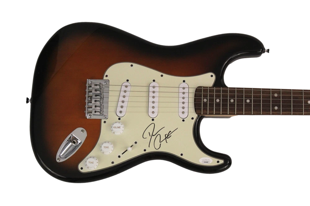 DARIUS RUCKER SIGNED AUTOGRAPH FULL SIZE FENDER ELECTRIC GUITAR COUNTRY STAR JSA