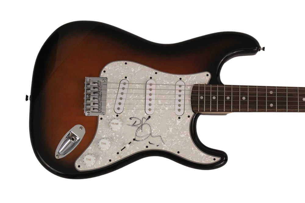 ROBERT PLANT SIGNED AUTOGRAPH FULL SIZE FENDER ELECTRIC GUITAR LED ZEPPELIN JSA