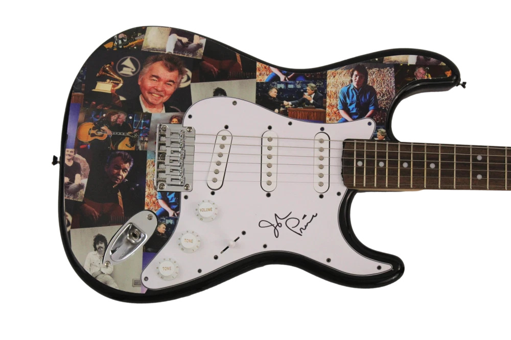 JOHN PRINE SIGNED AUTOGRAPH CUSTOM 1/1 FENDER GUITAR - COUNTRY MUSIC LEGEND RARE