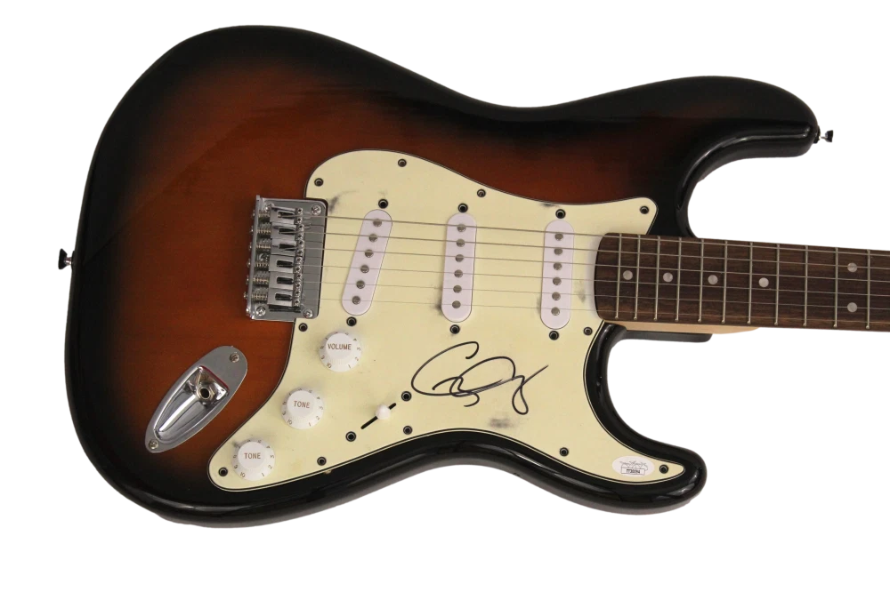 GARY CLARK JR SIGNED AUTOGRAPH FULL SIZE FENDER ELECTRIC GUITAR - THIS LAND JSA