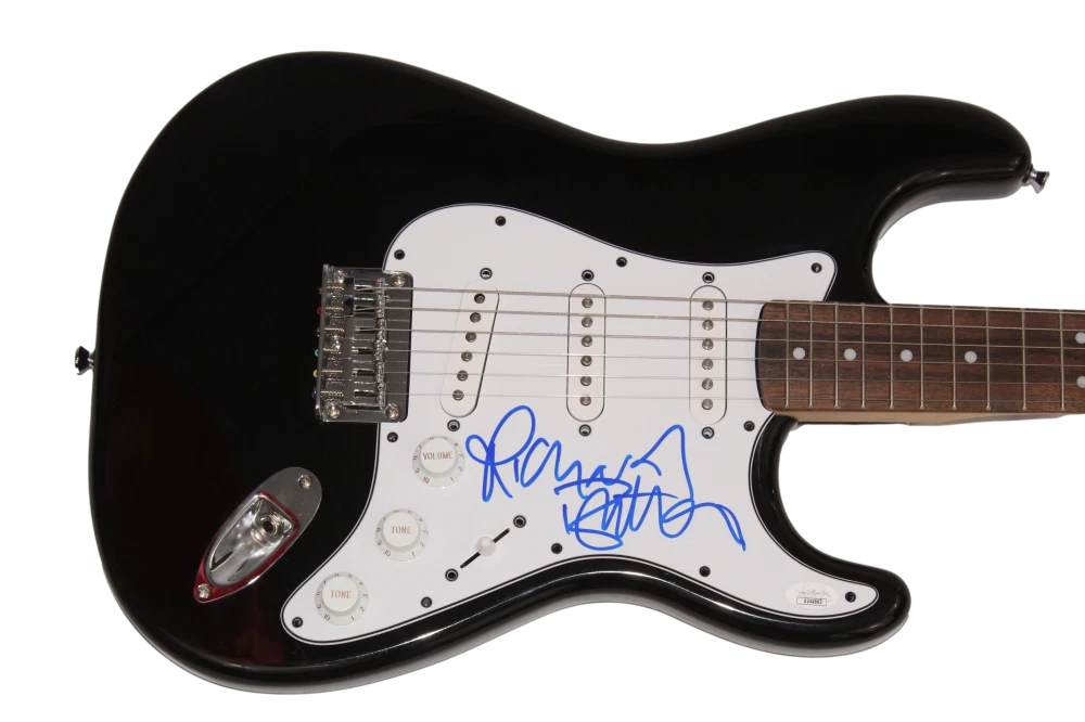 RICHARD BUTLER SIGNED AUTOGRAPH FULL SIZE FENDER GUITAR THE PSYCHEDELIC FURS JSA