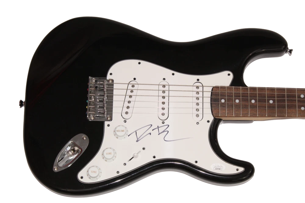 DIERKS BENTLEY SIGNED AUTOGRAPH B FENDER ELECTRIC GUITAR MODERN DAY DRIFTER JSA