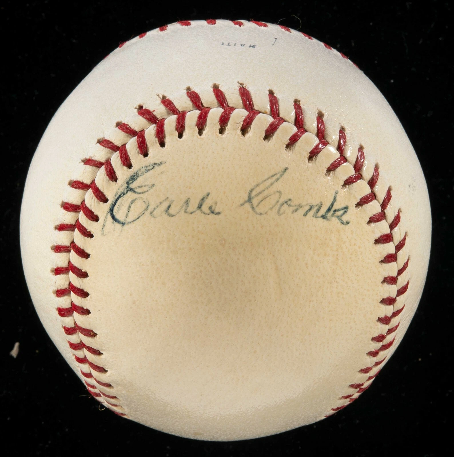 Earle Combs Single Signed Autographed Baseball PSA DNA 1927 New York Yankees