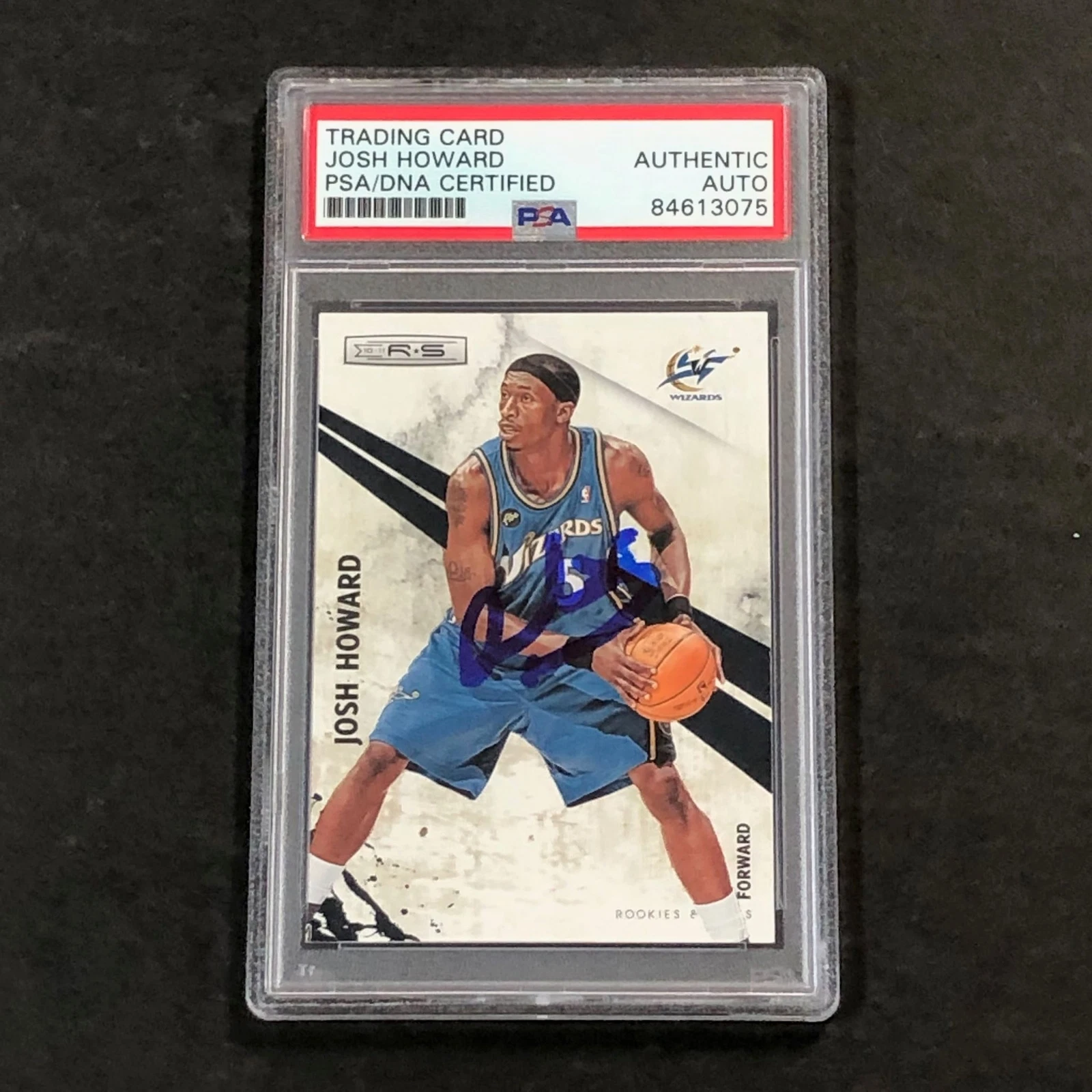 2010-11 Panini Rookies & Stars #46 Josh Howard Signed Card AUTO PSA/DNA Slabbed