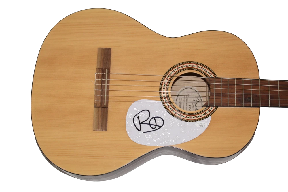 RUSSELL DICKERSON SIGNED AUTOGRAPH FULL SIZE FENDER ACOUSTIC GUITAR RARE JSA COA