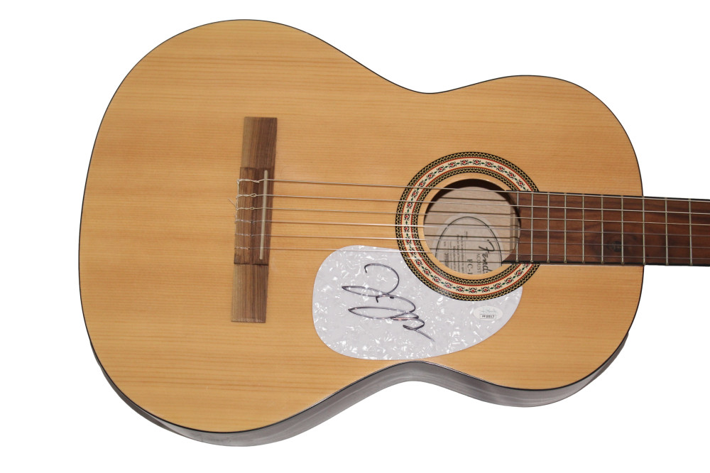 JESSIE JAMES DECKER SIGNED AUTOGRAPH FENDER ACOUSTIC GUITAR BEAUTY W/ JSA COA