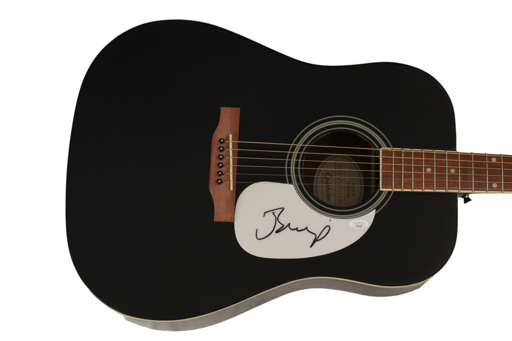 JOHN COUGAR MELLENCAMP SIGNED AUTOGRAPH GIBSON EPIPHONE ACOUSTIC GUITAR - JSA