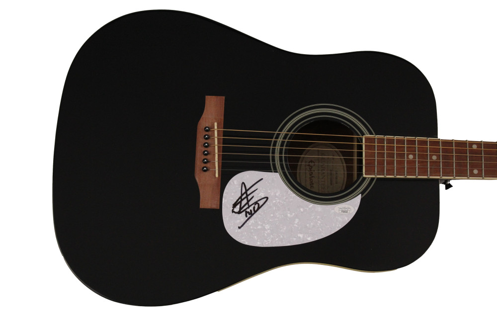 MITCHELL TENPENNY SIGNED AUTOGRAPH GIBSON EPIPHONE ACOUSTIC GUITAR w/ JSA COA